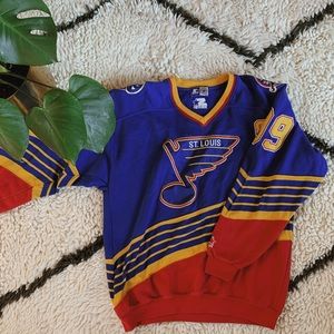 Wayne Gretzky ST LOUIS Blues jersey crewneck